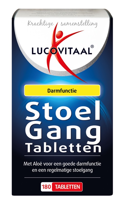 Lucovitaal Stoelgang tabletten 180st PL472/2